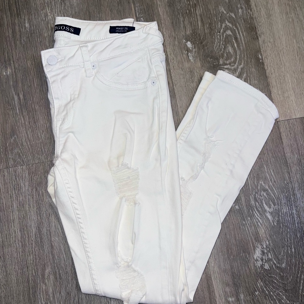 Vigoss Off-White Denim Jeans